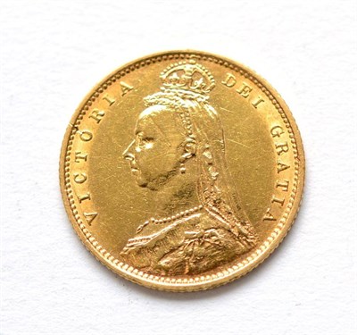 Lot 15 - Victoria, Half Sovereign 1892 contact marks/hairlines Fine+/VF