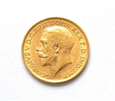 Lot 50 - George V Sovereign 1912, light contact marks, GVF
