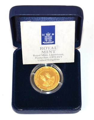 Lot 75 - Bermuda, Gold Proof 10 Dollars 1996 'Lady of the Century' series, 7.91g, 14ct gold, with cert,...