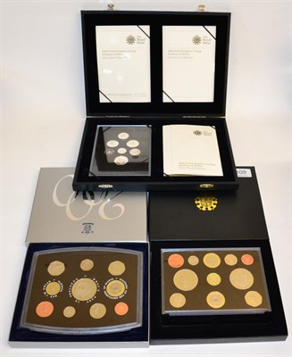 Lot 109 - 3 x UK Proof Sets comprising: 2000 10 coins standard 1p to £2 & 2 x commemoratives: £5...