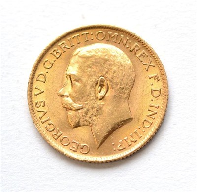 Lot 164 - George V, Sovereign 1913 trivial contact marks GVF
