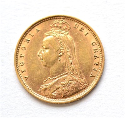 Lot 182 - Victoria, Half Sovereign 1891, no JEB initials; minor obv contact marks & faint hairlines...