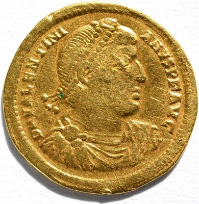 Lot 3 - Roman Imperial, Gold Solidus of Valentinian I, (AD 364-375), 4.23g, .965 gold (tested &...