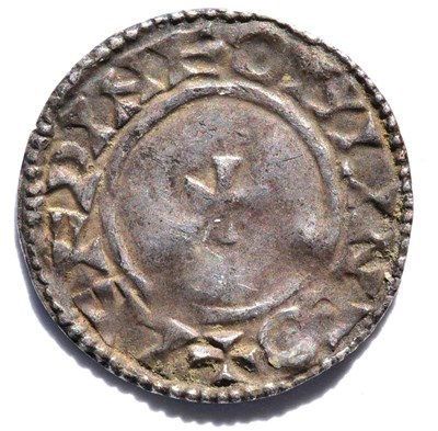 Lot 19 - Edward the Confessor Silver Penny, facing bust/small cross type, Lincoln Mint, moneyer Lefwine;...