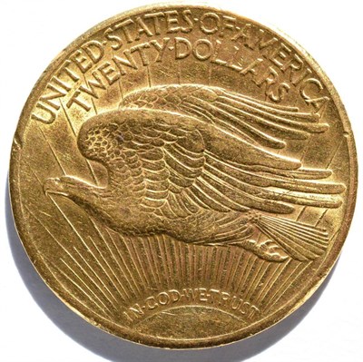 Lot 55 - USA, Gold 20 Dollars 1925 'Double Eagle,' 33.5g, .900 gold; contact marks & rim nicks, AVF