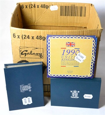 Lot 66 - 13 x UK Proof Sets comprising: 1981, 1982, 1983, 1989, 1991 -1999 inclusive, with certs, in...