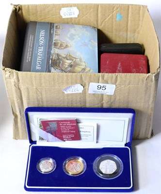 Lot 95 - A Collection of 23 x Silver Proof Piedforts comprising: 3 x crowns (£5): 2000 'Queen...