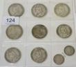 Lot 124 - Victoria, 10 x Jubilee Head Silver Coins comprising: 4 x crowns: 1889, 1890(x2) & 1892, 4 x...