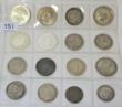 Lot 151 - 12 x Foreign Crown-Size Silver Coins comprising: USA dollar 1995 'Silver Eagle' 1oz fine...