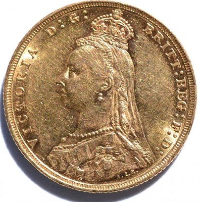 Lot 156 - Victoria, Sovereign 1891M, contact marks, minor rim nicks, AVF