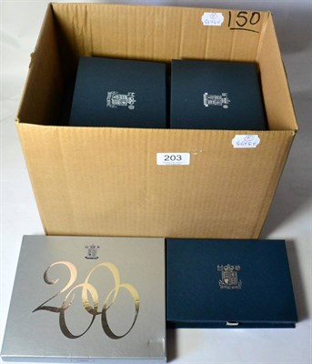 Lot 203 - 18 x UK Proof Sets: 1984 to 2000 inclusive (includes 2 x 1992), with certs, in CofI, FDC