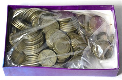 Lot 298 - £16.20 Face Value pre-47 Silver (including £0.40p face value pre-20 silver), together...