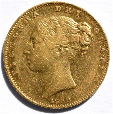 Lot 299 - Victoria Sovereign 1838, first Young Head, minor obv. contact marks, lustrous AVF/VF RARE