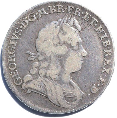 Lot 300 - George I Halfcrown 1715 SECVNDO, roses & plumes in angles, obv. flecking & minor edge bruise at...