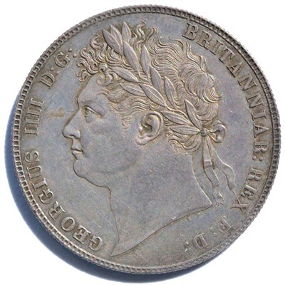 Lot 339 - George IV Halfcrown 1820 obv. laureate head, rev. crowned garnished shield, a few trivial obv....