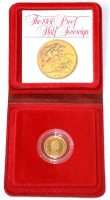 Lot 361 - Proof Half Sovereign 1980, with cert, in wallet of issue, FDC