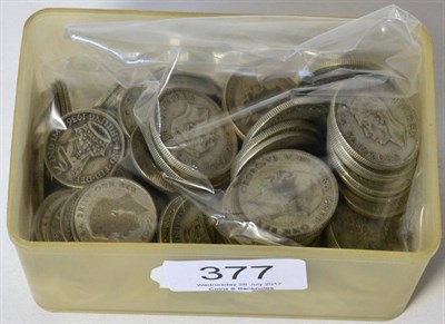 Lot 377 - £11.25 Face Value Pre-47 Silver, all florins & shillings