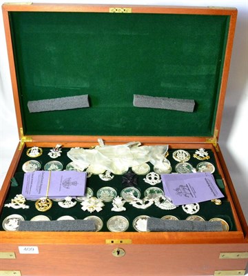 Lot 409 - A Complete Set of 52 x Proof Silver Medals 'Great British Regiments,' issued to commemorate 'The 52