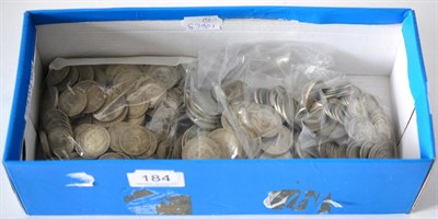 Lot 184 - £31.15 Face Value Pre-47 Silver (includes £0.45p pre-20 silver)