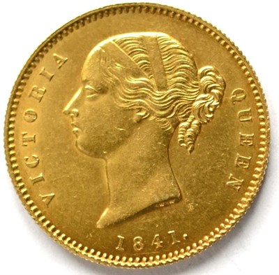 Lot 272 - British India Gold Mohur 1841, obv. young bust of Victoria dividing legend VICTORIA QUEEN, rev....