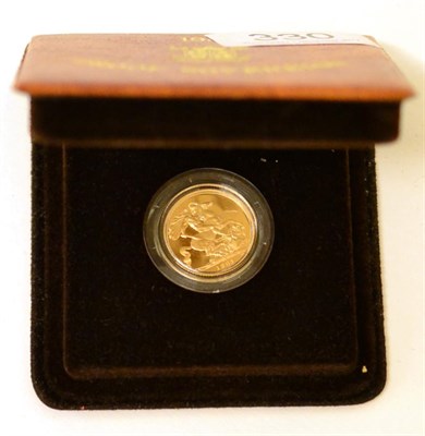 Lot 330 - Proof Sovereign 1981, with cert, in wallet of issue, FDC