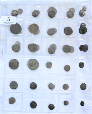 Lot 5 - Roman Imperial: 45 x Silver, Billon & Bronze coins Coins comprising: 5 x silver denarii: Diva...