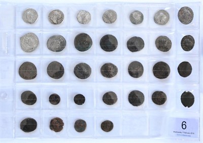 Lot 6 - Roman Imperial, 32 x Silver, Billon & Bronze Coins including: 6 x silver denarii: Vespasian...
