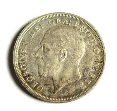 Lot 130 - George V, 'Wreath' Crown 1928, small digs on bust & faint scratches in obv field, patchy toning...