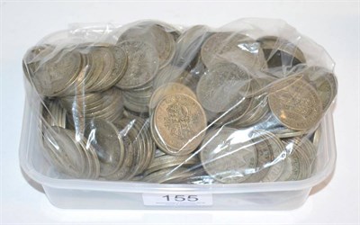 Lot 155 - £30 Face Value Pre-47 Silver, wt 3.366kg, all halfcrowns