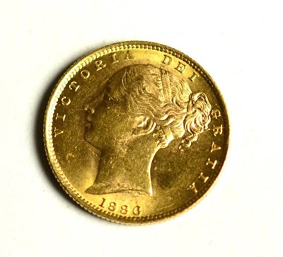 Lot 209 - Victoria Sovereign 1886S, 'shieldback,' third head; trivial obv contact marks o/wise good edge...