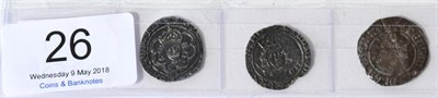 Lot 26 - Henry VII, 3 x Halfgroats comprising: (1) Canterbury Mint, King & Archbishop Morton jointly...