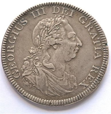 Lot 56 - George III, Bank of England Dollar 1804, top leaf to centre of 'E' in DEI, no stop after REX;...