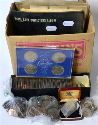 Lot 85 - Miscellaneous UK & Isle of Man Silver Proofs comprising: UK  3 x crowns: 1977, 1980 & 1981,...
