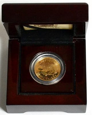 Lot 107 - Sovereign 2000, in a 'Hallmark Coins' presentation case & with a 'Hallmark Coins' certificate...