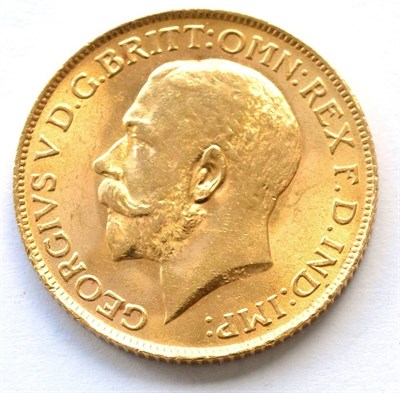 Lot 123 - George V Sovereign 1913, trivial contact marks o/wise lustrous AEF