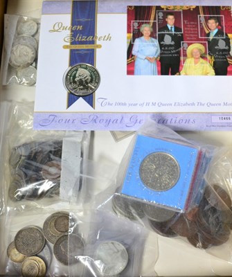 Lot 137 - Miscellaneous Lot comprising: a collection of euro coins, in a specially designed collector...