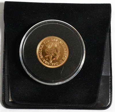 Lot 145 - Sovereign 2017, encapsulated, in a Harrington & Byrne wallet, with cert, BU