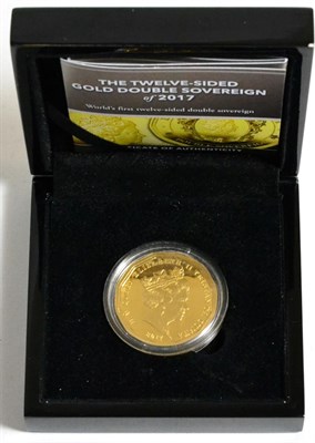 Lot 147 - Tristan da Cunha, Gold Double Sovereign 2017, struck to commemorate the 200th anniversary of...