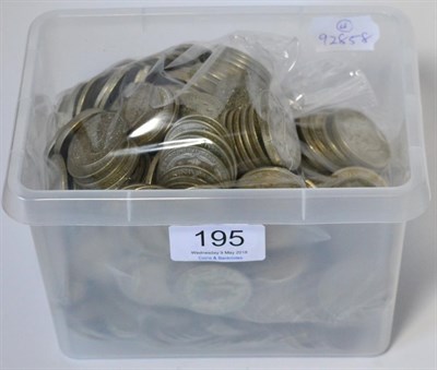 Lot 195 - £50.00 Face Value Pre-47 Silver (wt 5.588kg)