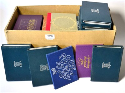 Lot 220 - 44 x Royal Mint Proof Sets  comprising: 1970 - 1986 inclusive (includes 3 x 1970, 2 x 1972, 3 x...