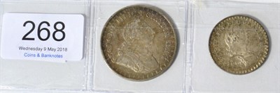 Lot 268 - Bank of England Three Shillings Bank Token 1811, obv. light hairline scratches & small rim nick...