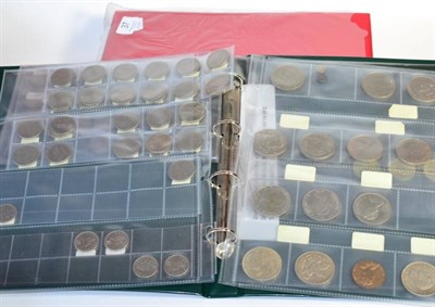 Lot 37 - A Collection of Approximately 720 x UK Coins, in two albums, all from circulation & comprising:...