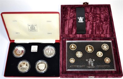 Lot 116 - Royal Mint Commemorative Silver Proof Set 1996 '25th Anniversary of Decimalisation,' 7 coins 1p...