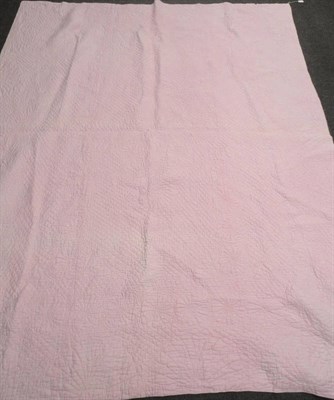 Lot 1043 - Pink Quilt and One Other (2)