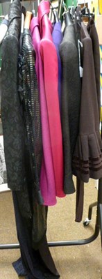 Lot 1068 - Assorted Modern Suits, including Escada Trouser Suit in purple wool by Margaretha Ley (size...