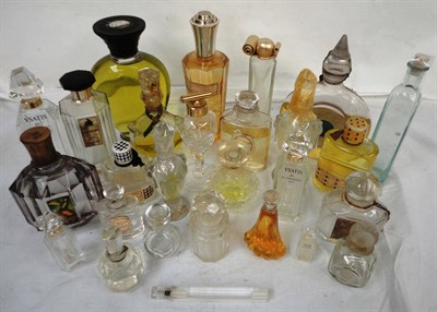 Lot 1138 - Assorted Glass Scent Bottles and Stoppers including Marcel Rochas, Christian Dior, Givenchy etc...