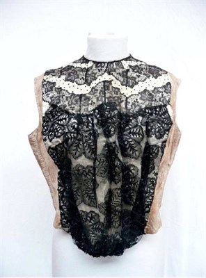 Lot 1147 - Assorted Early 20th Century Costume, including a black silk fitted jacket, bodice and skirt;...