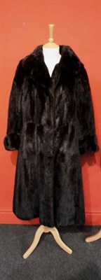 Lot 1109 - Dark Mink Coat