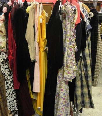 Lot 1109 - Assorted Modern Costume including day wear, evening dresses, Paul Costelloe wool coat etc (qty...