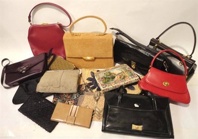 Lot 1186 - Assorted Handbags including a Bushman Botswana tan leather handbag, and other assorted leather...